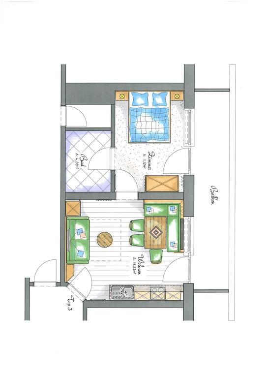 Aparthotel Hohe Bruecke Mittersill Rum bild